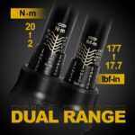 Hairich Drehmomentschlüssel 1/4 Zoll 2-20 Nm – 15-teiliges Fahrrad-Werkzeugset – Bild 2