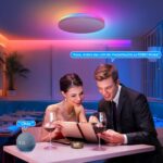 36W LED-Deckenleuchte Ø30cm mit RGB & Sprachsteuerung – Smart Deckenlampe für Alexa & Google – Bild 4