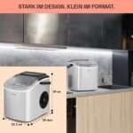 Klarstein Eiswürfelmaschine – Profi Ice Maker mit 12 kg/24h & Selbstreinigung – Bild 6