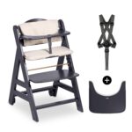 hauck Beta+ Holzhochstuhl Set mit Rädern – Mitwachsend von 6 Monaten bis 90 kg – Bild 4
