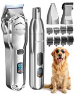 oneisall 4-in-1 Hundeschermaschine – Profi-Fellpflege für dickes Fell mit 4h Akku