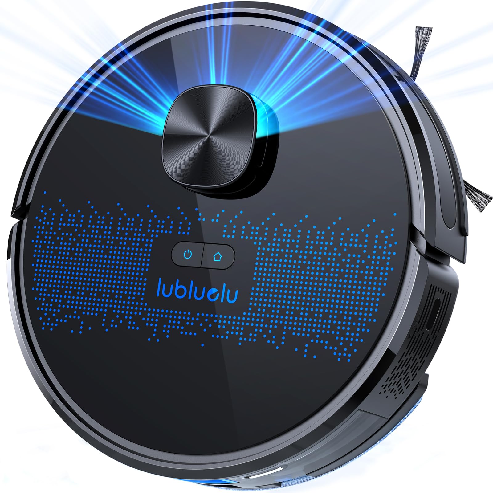 Lubluelu SL60D Saugroboter mit Wischfunktion – 4500Pa Lasernavigation für Tierhaare & Teppiche