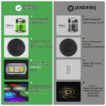 SonPen 8er Set Solarleuchten mit RGB Farbwechsel – IP65 Gartenbeleuchtung für Terrasse & Rasen – Bild 6