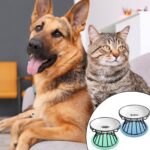 Billowvolve Katzennäpfe 2er Set mit erhöhtem Keramikständer – Ergonomischer Futternapf für Katzen & Welpen – Bild 5