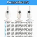 BECEMURU Monitor Halterung für Philips Avent Babyphone – Flexible Clip-Halterung mit 40 cm Reichweite – Bild 4