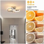 Comely LED Deckenleuchte 30W 3300LM Blumenform – Warmweisses Licht für Wohnzimmer & Schlafzimmer – Bild 6