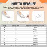 SlowTon Hundeschuhe 4er Set – Atmungsaktiver Pfotenschutz mit rutschfester Sohle für alle Hunde – Bild 2