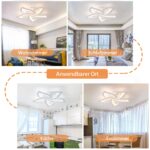 Tetipa LED Deckenleuchte 40-80W Dimmbar – Fernbedienung & App-Steuerung für 10-20 m² – Bild 7