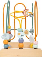 small foot Motorikschleife Safari aus Holz – Motorikspielzeug für Kinder ab 12 Monaten – Bild 6