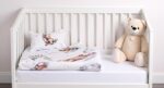 Theonoi Kinderbettwäsche 100x135 cm Teddy-Bär – Bio-Baumwolle OEKO-TEX für Babys – Bild 9