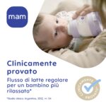 MAM Easy Start Babyflasche 260 ml 2er-Set – Anti-Kolik System für gemischtes Stillen – Bild 4