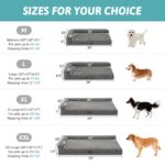 COZY KISS Orthopädisches Hundesofa 112x81cm mit L-Design – Gelenkschutz für grosse Hunde – Bild 4