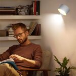 Anmossi LED Wandleuchte kabellos mit Akku – 360° drehbar, Touch Control, 3 Helligkeitsstufen – Bild 6