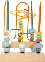 small foot Motorikschleife Safari aus Holz – Motorikspielzeug für Kinder ab 12 Monaten – Bild 5