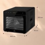 Klarstein Dörrautomat mit 6 Gittern & 24H Timer – Food Dehydrator 700W für Obst, Gemüse & Fleisch – Bild 2