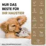 animigo Hunde- & Katzenshampoo 500 ml mit Kokos & Aloe Vera – Sanfte Fellpflege für alle Rassen – Bild 8