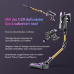Ultenic U20 Akku-Staubsauger 55 kPa – Kabellos mit Anti-Tangle-Bürste & GreenEye-Technologie – Bild 13