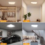 AmzFan LED-Deckenleuchte 22W 2100lm mit Radar-Bewegungsmelder – 3 Farbtemperaturen – Bild 7