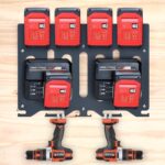 TOPOWN 3-in-1 Wandhalterung für Einhell – Akkuhalter, Ladegeräthalterung & Werkzeugregal – Bild 8