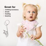 KeaBabies 10er-Pack Bandana-Lätzchen Bio-Baumwolle – Saugfähige Sabber-Lätzchen für Neugeborene – Bild 5