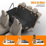 BMaoBBo Hundedecke Auto Rückbank 127x62cm – Wasserdicht & Kratzfest für SUV – Bild 5