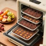 8er Set Silikon-Dörrschalen 35,6 x 35,6 cm – Wiederverwendbare Dehydrator-Matten mit Zubehör – Bild 2
