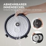 Midea Multikocher 5 L mit 11 Programmen – Reiskocher & Slow Cooker für 2-10 Personen – Bild 7