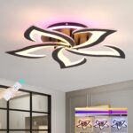 ZAITINZ LED Deckenleuchte 60cm, 50W Dimmbar mit Fernbedienung – 3000–6000K für Wohnzimmer & Schlafzimmer