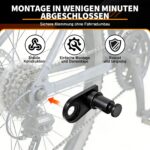 OWOAO Fahrradanhänger Kupplung – Universal Anhängerkupplung für KidKid Plus – Bild 5