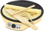 Bestron Crêpes Maker mit Teigportionierer 700 ml – Professionelle Crêpes & Pfannkuchen – Bild 4