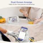 jeeber 2K/3MP WLAN Babyphone mit 5-Zoll-IPS Monitor – 360° HDR-Nachtsicht & App-Steuerung – Bild 2