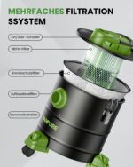 VANPORE Aschesauger 20L mit 1200W – Kaminsauger mit Doppelfilter & Gebläsefunktion – Bild 4