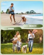 Heelay Joggingleine mit Bauchgurt & Hüfttasche – Freihandleine für alle Hundegrössen – Bild 7