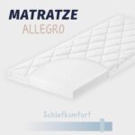 Julius Zöllner Allegro 40x90 cm Babymatratze – Sichere Wiege für Neugeborene – Bild 3