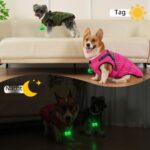 HezzLuv Hundemantel M Wasserdicht mit LED & Geschirr – Winterjacke für kleine Hunde – Bild 5