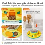 Potaroma Hunde-Puzzle mit 2 Ebenen & Slow Feeder – IQ-Training für alle Hunderassen – Bild 3
