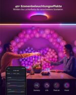 Matane Smart Deckenlampe 30cm RGB LED 24W – Dimmbar mit Alexa & Google Assistant – Bild 5