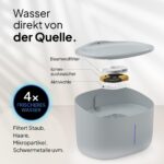 PRETTYPAW Hunde-Trinkbrunnen 7L mit Filter & LED – Leise Wasserversorgung für Hunde – Bild 3