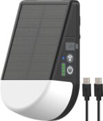 Brennenstuhl KL 300 AS Solar LED Wandleuchte – Bewegungsmelder & Akku für Camping