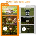 TuyLuxe 8er Set Solarleuchten Garten – Warmweiss 3000K LED für Außen, Hof & Balkon – Bild 7