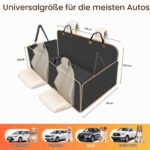 Lekespring Hundedecke Auto Rückbank 130x65cm – Wasserdicht mit Festem Boden für SUVs – Bild 4