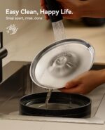 FEELNEEDY 3L Katzenbrunnen mit Edelstahlschale – leiser Wasserbrunnen für Katzen – Bild 8