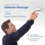 Hekatron Genius Plus Rauchmelder – 10 Jahre Batterie, App-gesteuert, Testsieger – Bild 4