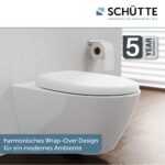 Schütte WC-Sitz mit Absenkautomatik – Thermoplast Toilettendeckel bis 500 kg – Bild 3