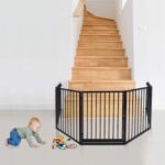 UISEBRT Kaminschutzgitter 305cm mit Tür – Stabiles Schutzgitter für Kinder & Haustiere – Bild 10
