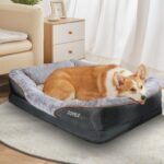 JOYELF Memory Foam Hundebett Small – Orthopädisches Hundebett mit waschbarem Bezug – Bild 8