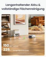 SwitchBot K11+ Saugroboter mit Mopp – 6000Pa Saugkraft & 90-Tage Staubauffang – Bild 3