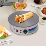 Donened Crêpes Maker 45cm mit Antihaftbeschichtung – Profi-Crêpesisen für Restaurants & Gastronomie – Bild 2