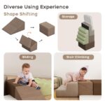 BanaSuper XXL Schaumstoff Bausteine – EN71-zertifiziertes Softplay Set für Kinder – Bild 6