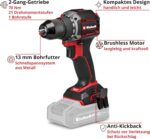 Einhell TP-CD 18/70-C Li BL Akku-Bohrschrauber – 70 Nm Brushless für Profis – Bild 5